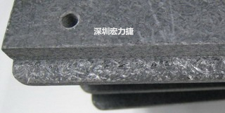 可加工性的合成石，可以用CNC洗出想要的形狀與機構(gòu)，可以媲美鋁合金