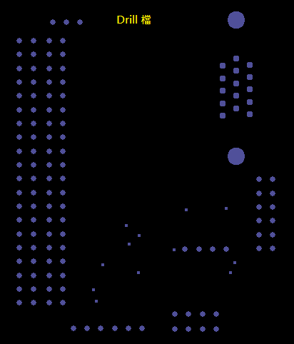 產(chǎn)生Drill File及 Map File 的Gerber 檔案，此會(huì)產(chǎn)生描述此PCB所用到的鉆孔的孔徑尺寸及鉆孔的座標(biāo)資訊。