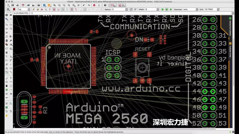 CadSoft EAGLE是一款專業(yè)的印刷電路板(PCB)設(shè)計(jì)軟件，低成本、便于使用、功能強(qiáng)大。